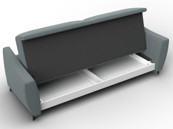 Диван-книжка Лига-095 НПБ , рогожка Амур