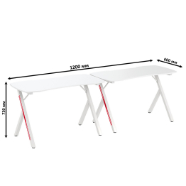 Два игровых стола Мебель--24 GT-2310 и два кресла компьютерных