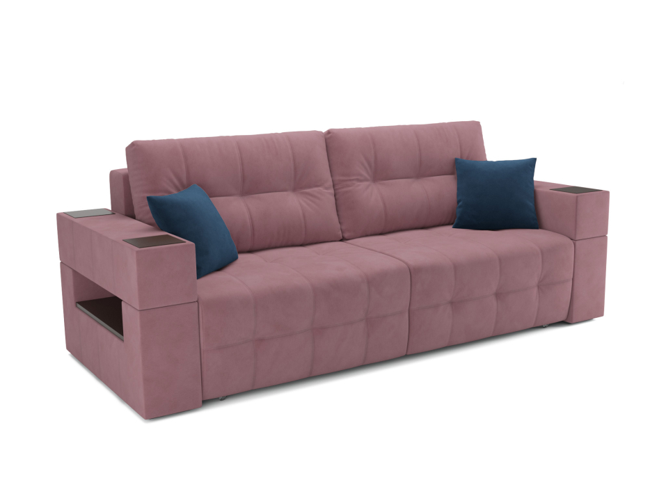 Диваны еврокнижки, Диван прямой еврокнижка Венеция (Велюр)