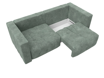 Диван прямой Лига-052 НПБ, велюр BRUT