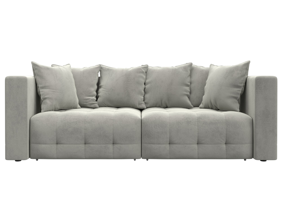 Дизайнерские диваны для гостиной, Диван прямой Лига-052 НПБ, велюр TOWER