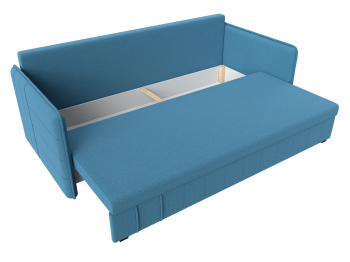 Прямой диван Слим, рогожка Амур