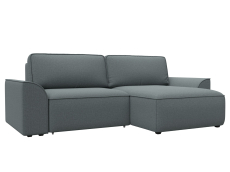 Диваны угловые в гостиную, Диван угловой Лига-048 НПБ, рогожка Амур