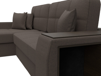 Диван угловой Брюссель левый угол, рогожка Амур