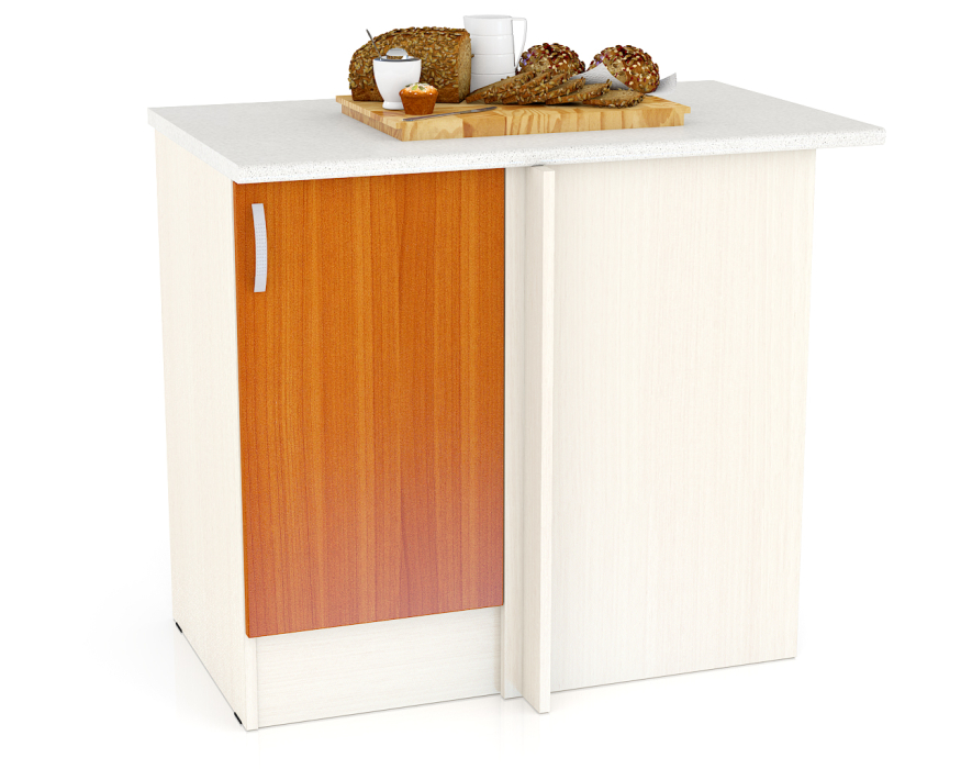 Кухонные шкафы, Стол Мери ШНУ1000 нижний угловой 100 см. 