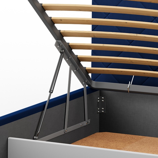 Мягкая кровать, Кровать с подъёмным механизмом Афина 1 160х200