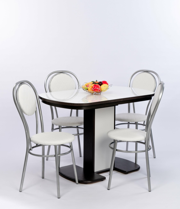 Обеденные группы, Обеденна группа Элегант Цезарь Венге/Белый