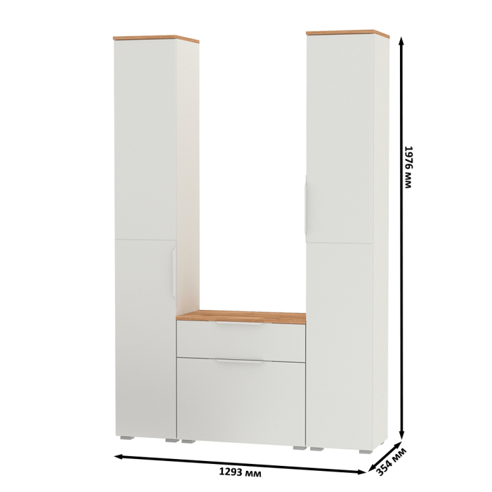 Прихожие, Два пенала и обувница Октава