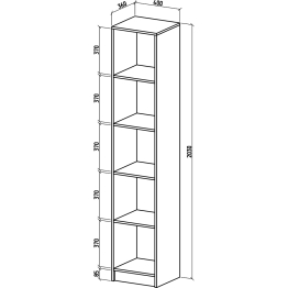 Шкаф Бостон-1