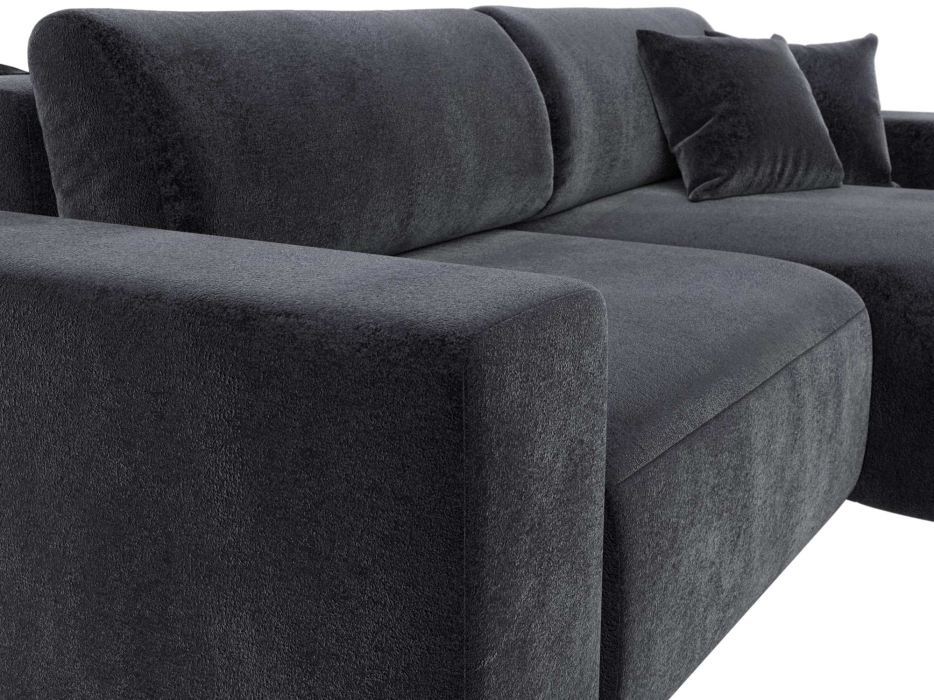 Диваны угловые в гостиную, Диван угловой Лига-036 НПБ Классик правый угол, велюр TOWER 