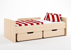 Кровати одноярусные, Детская кровать Легенда 14.1