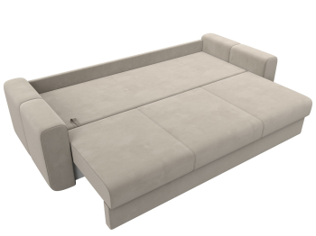 Прямой диван Лига-031, микровельвет