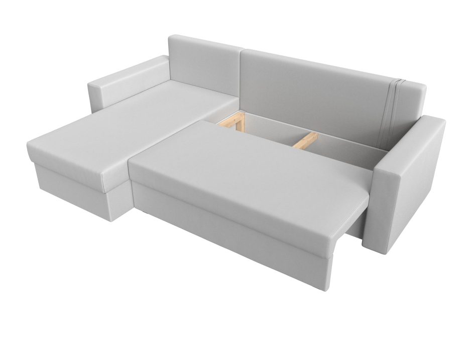 Диваны угловые в гостиную, Угловой диван Траумберг Лайт левый угол, экокожа