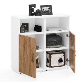 Две тумбы с дверками Лидер-8.