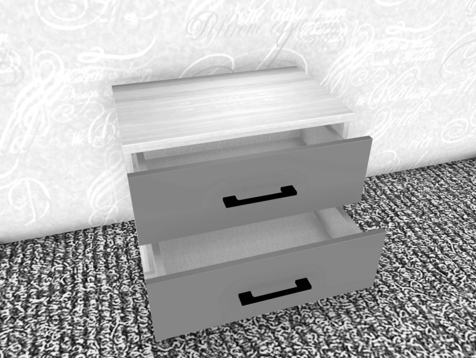 Прикроватные тумбы, Модульная система Грейс Тумба ТБ-5061  Гикори Джексон Светлый