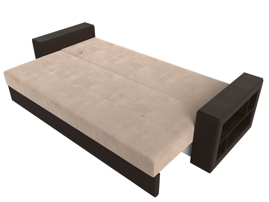 Диваны прямые, Диван прямой Дубай Лайт, велюр/экокожа