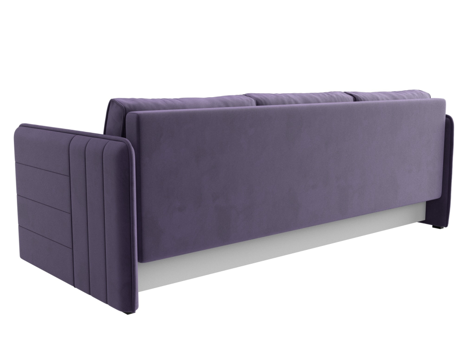 Диваны еврокнижки, Прямой диван Слим, велюр