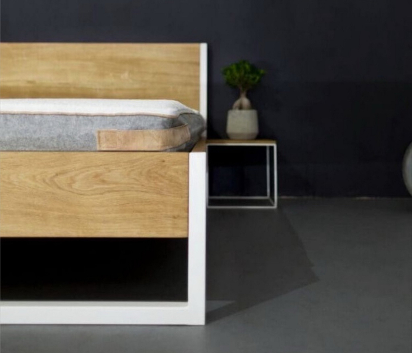 Кровати 140 см, Кровать в стиле лофт Ардено 1.4