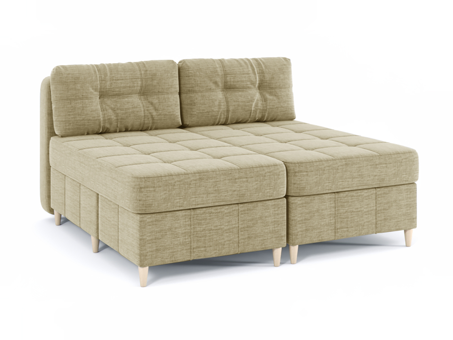 Диваны угловые в гостиную, Диван-кровать угловой Оливер Люкс 2 еврокнижка-трансформер, рогожка