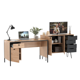 Письменный стол с комодом Моби Брюс