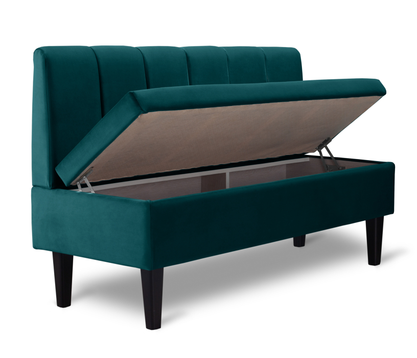 Диваны прямые, Диван прямой на ножках Лео 132, микровелюр