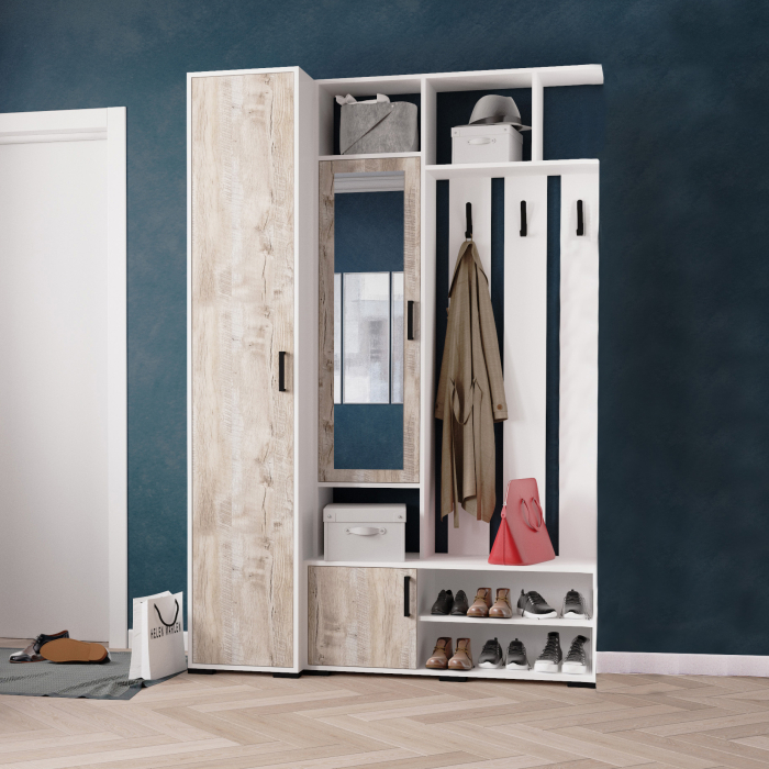 Модульные прихожие, Прихожая Бриз Центральная секция