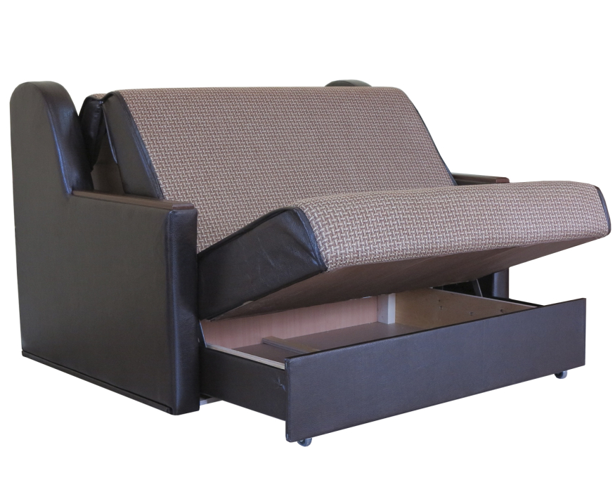 Диваны с ящиком для белья, Диван-кровать Аккорд Д 100, рогожка