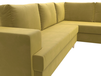 Диван угловой Сильвана правый угол, микровельвет