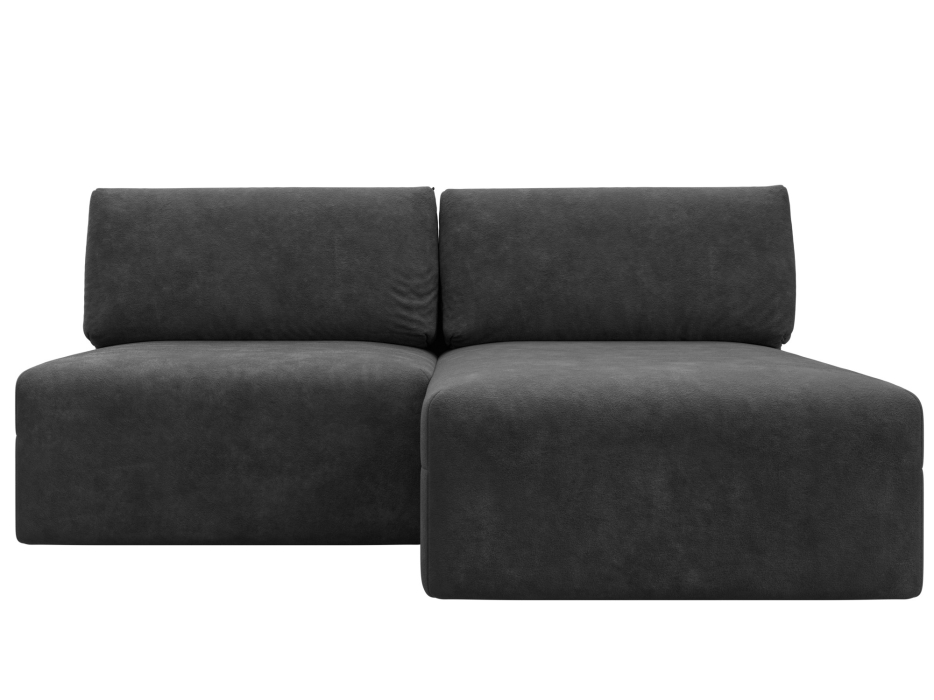 Диваны угловые в гостиную, Диван угловой модульный Лига-060 НПБ угол универсальный, велюр BRUT