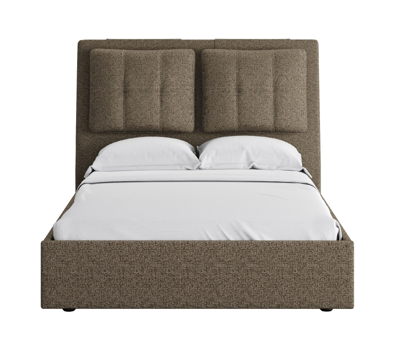 Кровати с мягким изголовьем, Кровать Ester 1400 Жаккард