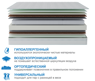 Матрас Слип-Соната в чехле Cooler 1200х1900