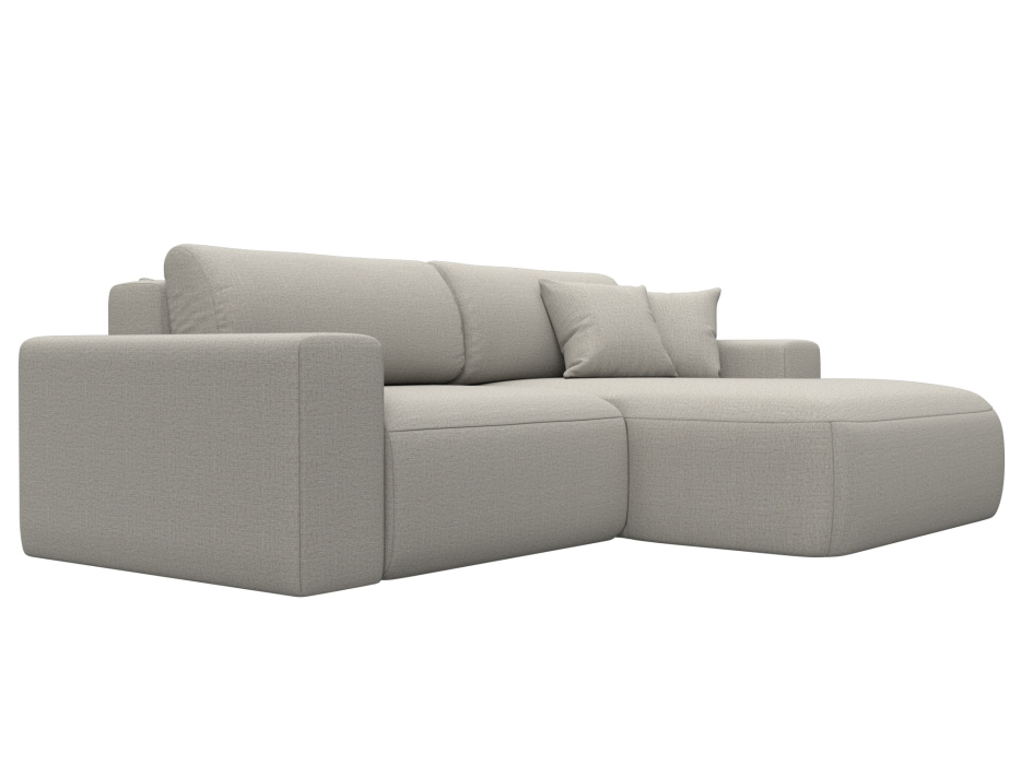 Диваны угловые в гостиную, Диван угловой Лига-036 НПБ Классик правый угол, рогожка Амур