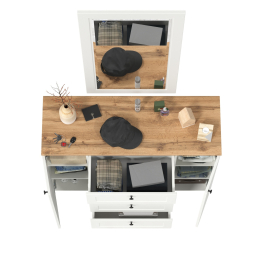 Большой комод с зеркалом Остин