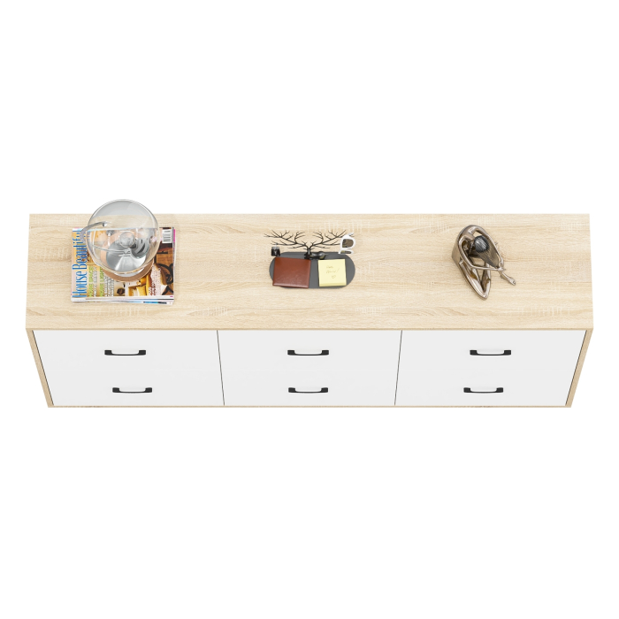 Комоды, Большой комод с шестью ящиками РВК 127-1704