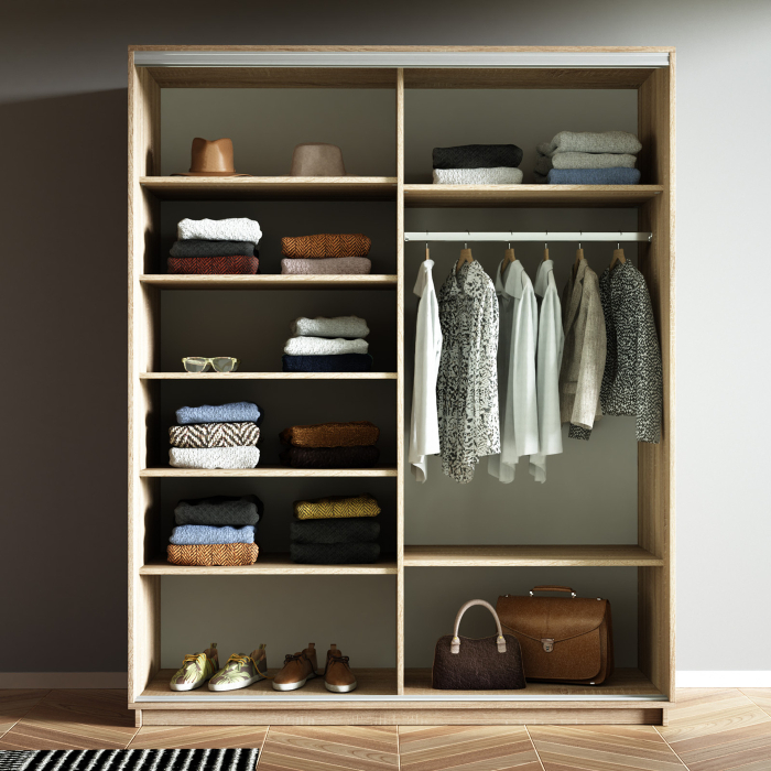 Шкафы-купе 2-х дверные, Шкаф-купе Экспресс 2-х дверный Фотопечать Калейдоскоп Стекла 120х60х220