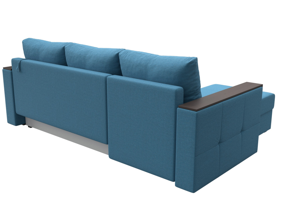 Диваны угловые в гостиную, Диван угловой Валенсия Лайт левый угол, рогожка Амур