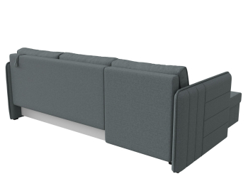 Угловой диван Слим левый угол, рогожка Амур