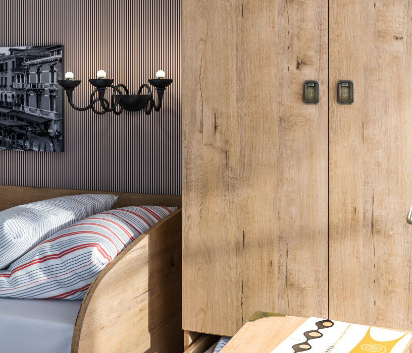 Для девочек, Детская Фрегат (кровать + стол + шкаф)