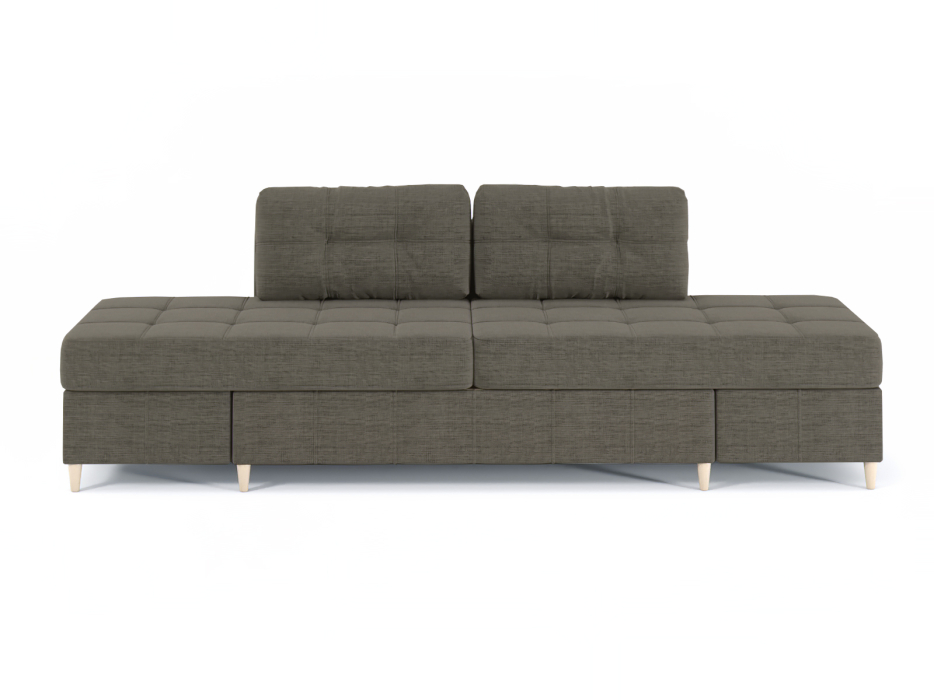 Диваны угловые в гостиную, Диван-кровать угловой Оливер Люкс 2 еврокнижка-трансформер, рогожка Люкс