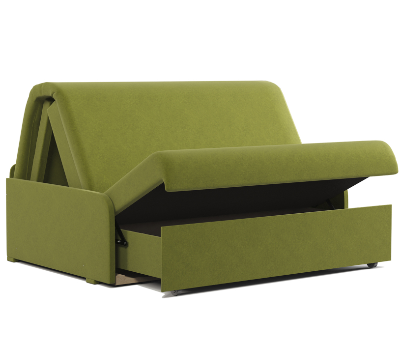 Диваны с ящиком для белья, Диван-кровать Коломбо БП 140, велюр
