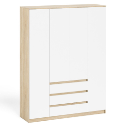 Шкаф-комод с тремя ящиками и четырьмя дверками Мори МШ1600.1