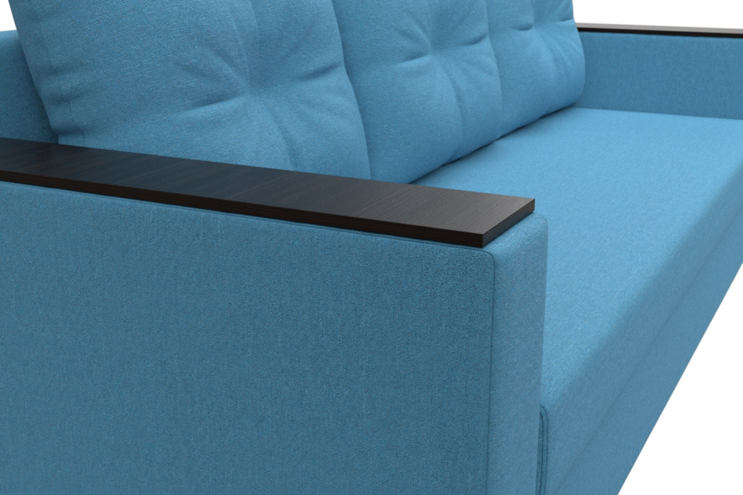 Диваны еврокнижки, Диван прямой Атланта без стола, рогожка Амур