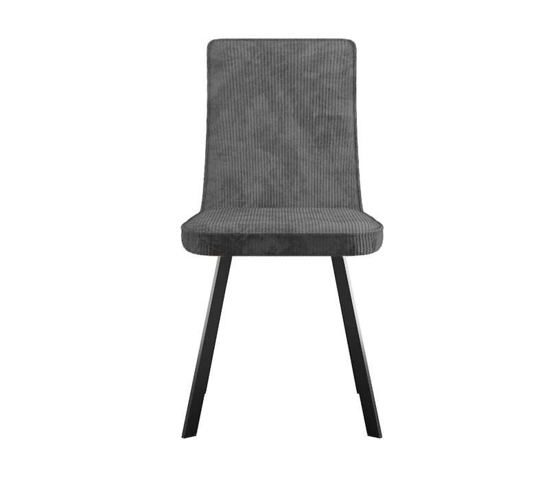 Стулья, Стул DikLine 208 микровелюр/опоры черные