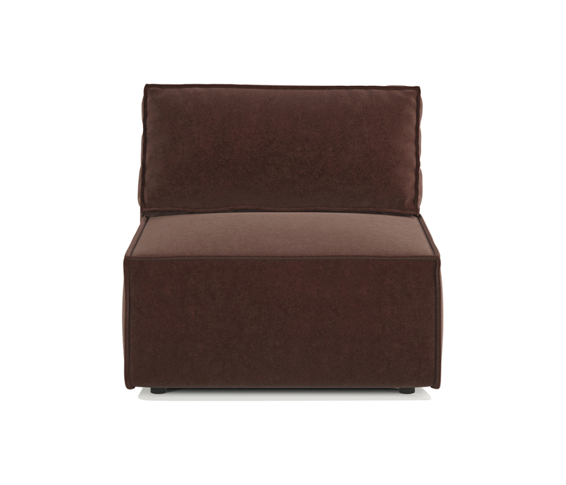 Диваны угловые в гостиную, Угловой диван модульный Гамма 285х170х70 см, правый