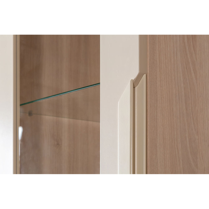 Шкафы пеналы, Шкаф-витрина Сканди