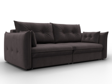 Диваны еврокнижки, Диван прямой Лига-100 НПБ, велюр SEVEN