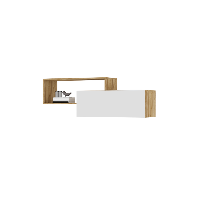 Настенные полки, Полка навесная МС Хелен  ПЛ 01