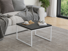 Журнальные столики, Столик журнальный Айсберг Лофт 01 Белый