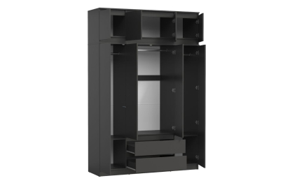 Шкаф Берген 82.01(4х дв.) + антресоль 82.04