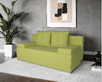 Диван прямой еврокнижка Мадейра (Рогожка)